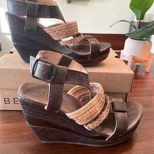 Bed Stu Handmade boho Jaslyn Platform Wedge Sandal